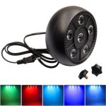 3 in 1 6 LEDs Sprachsteuerung + Selbstfahrend + RGB Mini LED PAR Licht, AC 100-240V