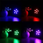 3 in 1 6 LEDs Sprachsteuerung + Selbstfahrend + RGB Mini LED PAR Licht, AC 100-240V – Bild 5