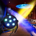 3 in 1 6 LEDs Sprachsteuerung + Selbstfahrend + RGB Mini LED PAR Licht, AC 100-240V – Bild 7