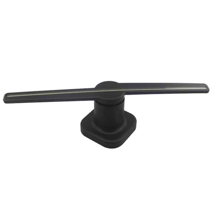 42 cm Durchmesser 450 x 224 Pixel Auflösung 3D Advertisement Player Machine, 224 LEDs Hologramm Holographischer Anzeigelüfter mit Fernbedienung, Unterstützung 4 GB Micro SD-Karte, AC 100-240V – Bild 3