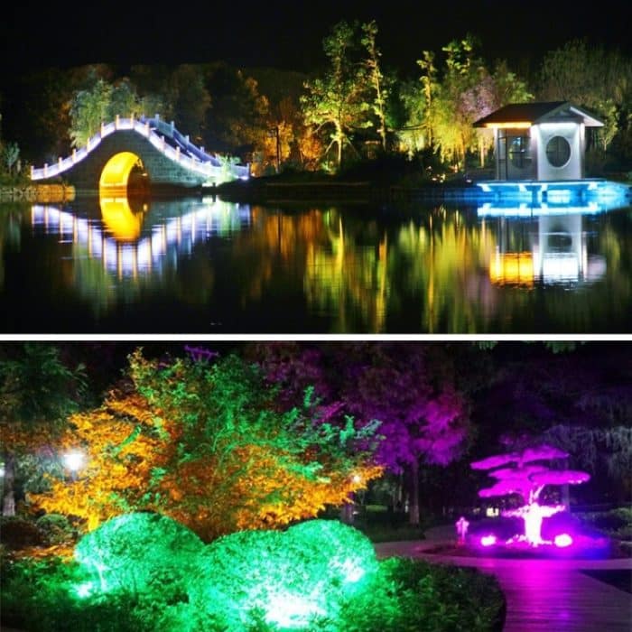 30W IP65 Wasserdichtes USB-Ladeflutlicht, 24 LEDs SMD5730 2400LM 6000-6500K Blinkende Warnleuchten für rotes und blaues Licht, tragbar mit Halter – Bild 13