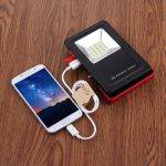 30W IP65 Wasserdichtes USB-Ladeflutlicht, 24 LEDs SMD5730 2400LM 6000-6500K Blinkende Warnleuchten für rotes und blaues Licht, tragbar mit Halter – Bild 10