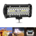 7 Zoll 30W 3000LM 6000K LED-Streifenleuchte Arbeitseinbau Offroad-Fahrzeugdachleiste