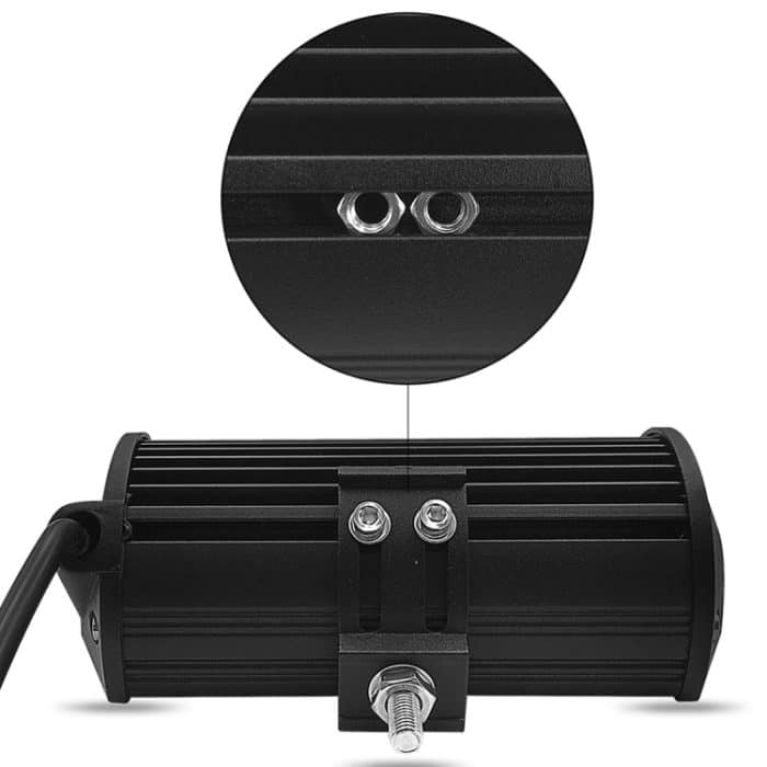 7 Zoll 30W 3000LM 6000K LED-Streifenleuchte Arbeitseinbau Offroad-Fahrzeugdachleiste – Bild 4