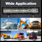 15 Zoll 75W 7500LM 6000K LED-Streifen Arbeitseinbau Offroad-Fahrzeuglampe Dachstreifenleuchte – Bild 14