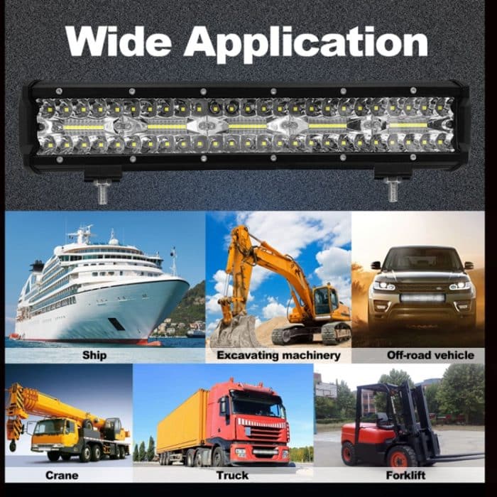 15 Zoll 75W 7500LM 6000K LED-Streifen Arbeitseinbau Offroad-Fahrzeuglampe Dachstreifenleuchte – Bild 14