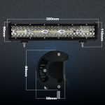 15 Zoll 75W 7500LM 6000K LED-Streifen Arbeitseinbau Offroad-Fahrzeuglampe Dachstreifenleuchte – Bild 5