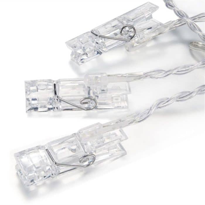 10 LEDs, 2 x AA-Batterien, Box-Ketten, Lampe, dekoratives Licht zum Aufhängen von Bildern zu Hause, DIY-Party, Hochzeit, Weihnachtsdekoration, 1.5m – Bild 2