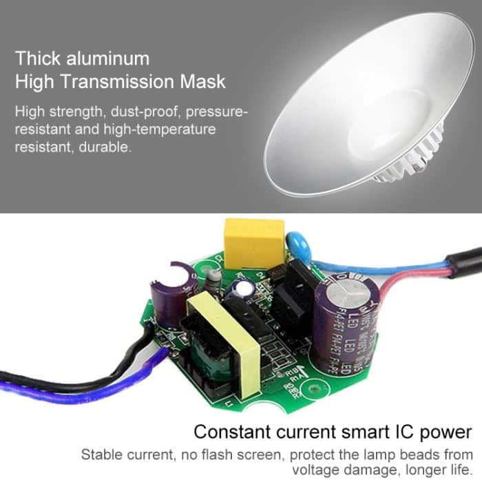 70W Lager Werkstatt Fabrik LED Mining Lampe Explosionsgeschützte Leuchte, Haken ohne Chain Engineering Version – Bild 5