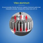 100W Warehouse Workshop Factory LED-Minenlampe Explosionsgeschützte Leuchte, Haken mit 50-cm-Ketten-Upgrade-Version – Bild 6