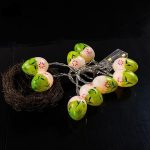 10 Glühbirnen LED niedliche Ostereier dekorative Lampe Urlaub dekorative Glühbirnen – Bild 5