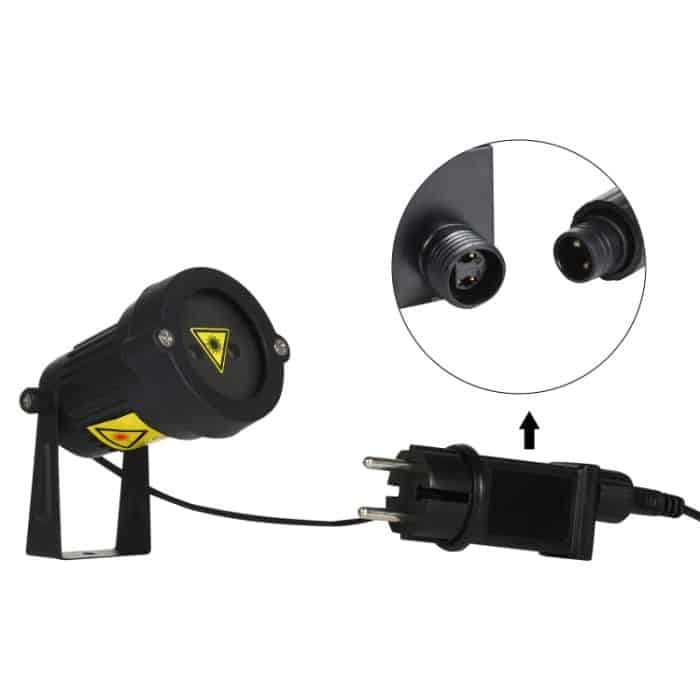 LED Outdoor Courtyard Statischer Himmel Stern Laserprojektion Dekorative Licht IP44 Wasserdicht mit Fernbedienung, EU-Stecker – Bild 5