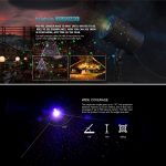 Blinblin CMF-A103 3W IP65 Wasserdichtes ABS Shell Landschaftslicht, Dynamische rote + grüne Laser Mini-Außenleuchte – Bild 7