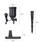 Blinblin CPF-LED 9W RGB IP65 Wasserdichtes ABS Shell Landschaftslicht, Rasenlampe Flutlicht mit 12-Tasten-Fernbedienung – Bild 4