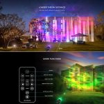 Blinblin CPF-LED 9W RGB IP65 Wasserdichtes ABS Shell Landschaftslicht, Rasenlampe Flutlicht mit 12-Tasten-Fernbedienung – Bild 8