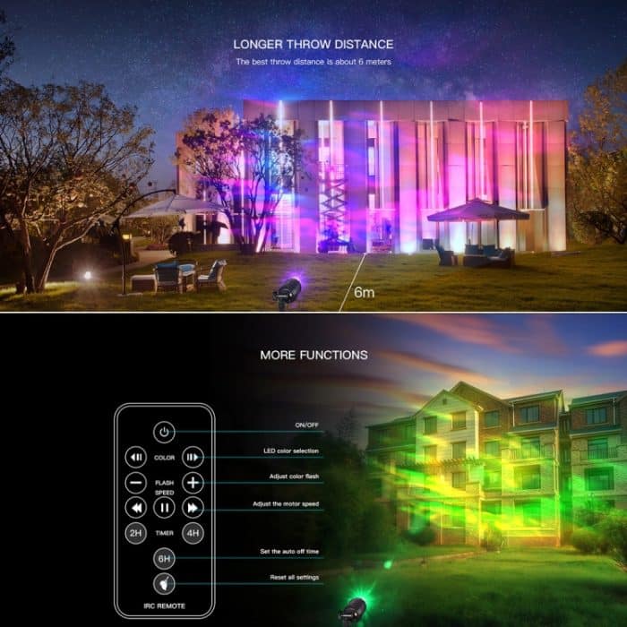 Blinblin CPF-LED 9W RGB IP65 Wasserdichtes ABS Shell Landschaftslicht, Rasenlampe Flutlicht mit 12-Tasten-Fernbedienung – Bild 8