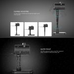 Blinblin CPF-LM401 4W IP65 Wasserdichtes Weißlicht ABS Shell Shell Landscape Light, 8 Gruppen Muster Outdoor Rasenlampe – Bild 10