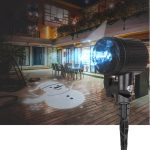 Blinblin CPS-L101 2W IP65 Wasserdichtes weißes Licht ABS Shell Shell Landscape Light, Einzelmuster-Rasenlampe im Freien