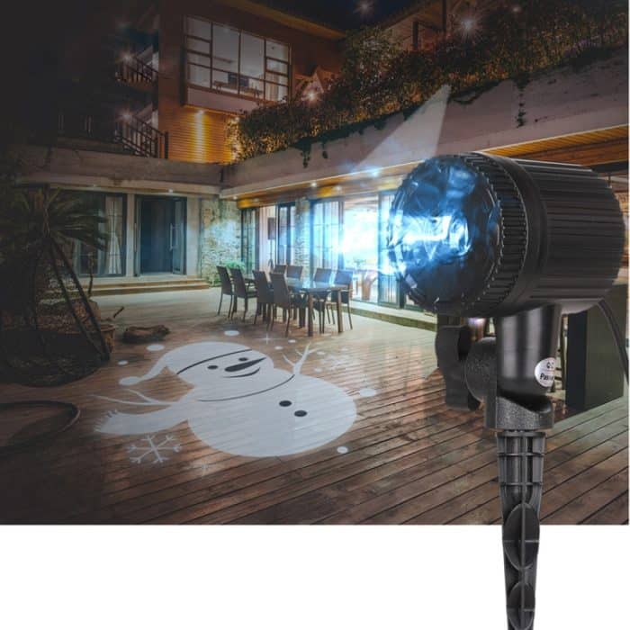 Blinblin CPS-L101 2W IP65 Wasserdichtes weißes Licht ABS Shell Shell Landscape Light, Einzelmuster-Rasenlampe im Freien – Bild 1