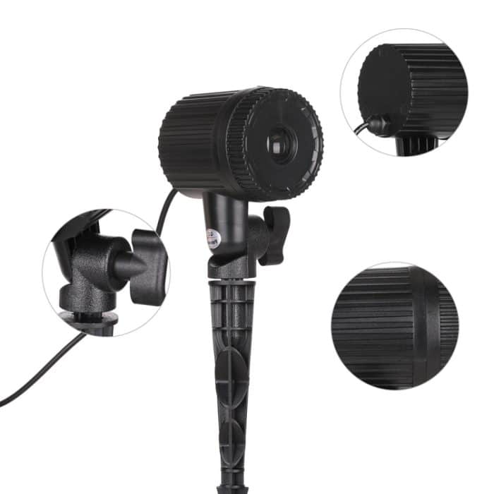 Blinblin CPS-L101 2W IP65 Wasserdichtes weißes Licht ABS Shell Shell Landscape Light, Einzelmuster-Rasenlampe im Freien – Bild 3