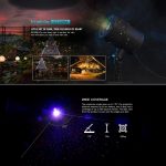 Blinblin CMF-A101 IP65 Wasserdichtes ABS Shell Landschaftslicht, Dynamische rote + grüne Laser Mini-Außenleuchte – Bild 6