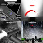 BK02 1000LM wiederaufladbares Micro-USB-Fahrradlicht, Micro USB – Bild 6