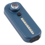 W-014 6 Lampenperlen USB-C / Typ-C Wiederaufladbare rotes und blaues WARNUNG Fahrrad Rücklicht