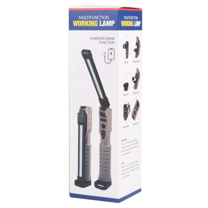 FA-WK06 Multifunktionale, wiederaufladbare Faltarbeit, Notlicht mit Strombank-Funktion – Bild 4