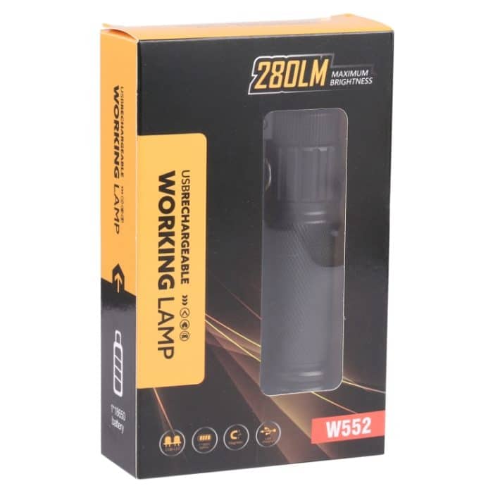 W552 280LM USB-Wiederaufladbare Folding Mobile Handheld-Arbeits-Notlicht, Größe: 13,5 x 3,8 cm – Bild 4