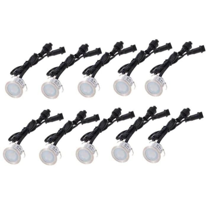 SMD 2835 500–600 lm 4000–4500 K Deckleuchte, vergrabene Lampen, LED-Bodenleuchte, Wandstrahler, Ausschnittgröße: 30 x 22 mm – Bild 2