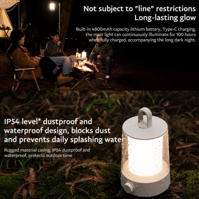 Original Xiaomi Mijia teilbare Campinglicht-Taschenlampe 2 in 1 – Bild 7