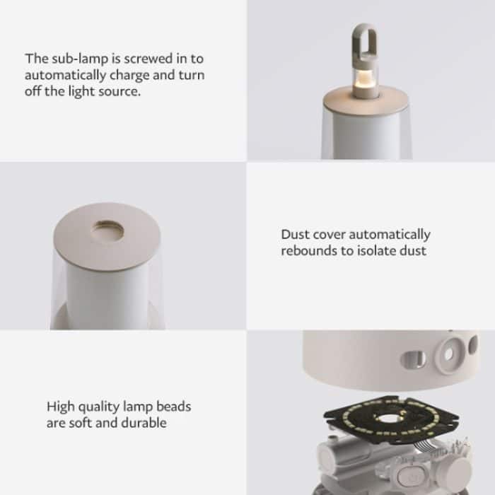 Original Xiaomi Mijia teilbare Campinglicht-Taschenlampe 2 in 1 – Bild 8