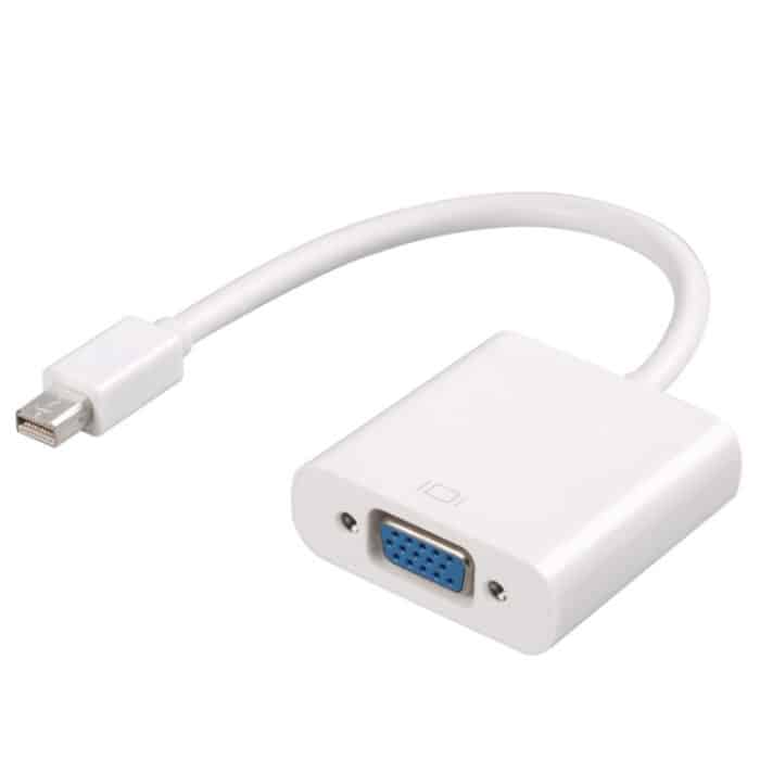 1080P Mini DisplayPort-zu-VGA-Kabeladapter, Mini DP to VGA (White), Mini DP to VGA (Black) – Bild 2