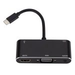 USB-C / Typ C zu HDMI / VGA / USB 3.0 / PD-Konverter