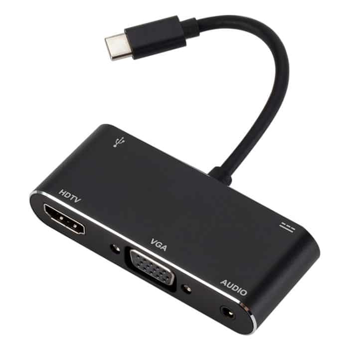 USB-C / Typ C zu HDMI / VGA / USB 3.0 / PD-Konverter – Bild 2