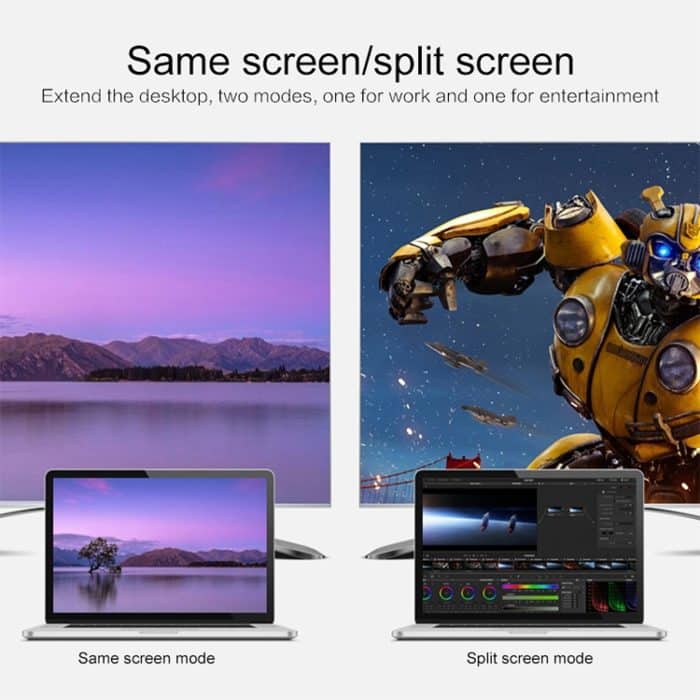 USB-C / Typ C zu HDMI / VGA / USB 3.0 / PD-Konverter – Bild 12