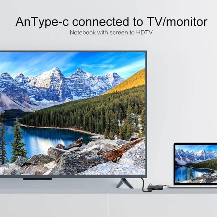 USB-C / Typ C zu HDMI / VGA / USB 3.0 / PD-Konverter – Bild 13