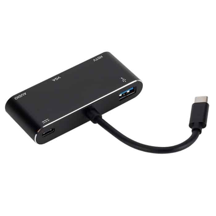 USB-C / Typ C zu HDMI / VGA / USB 3.0 / PD-Konverter – Bild 3