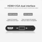 USB-C / Typ C zu HDMI / VGA / USB 3.0 / PD-Konverter – Bild 8