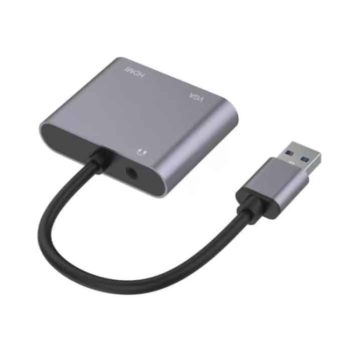 USB-C / Typ C 3.0 zu HDMI / VGA Konverter – Bild 2
