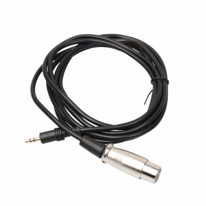 3m 3,5 mm Stecker auf XLR Buchse Mikrofon Audio Kabel – Bild 3