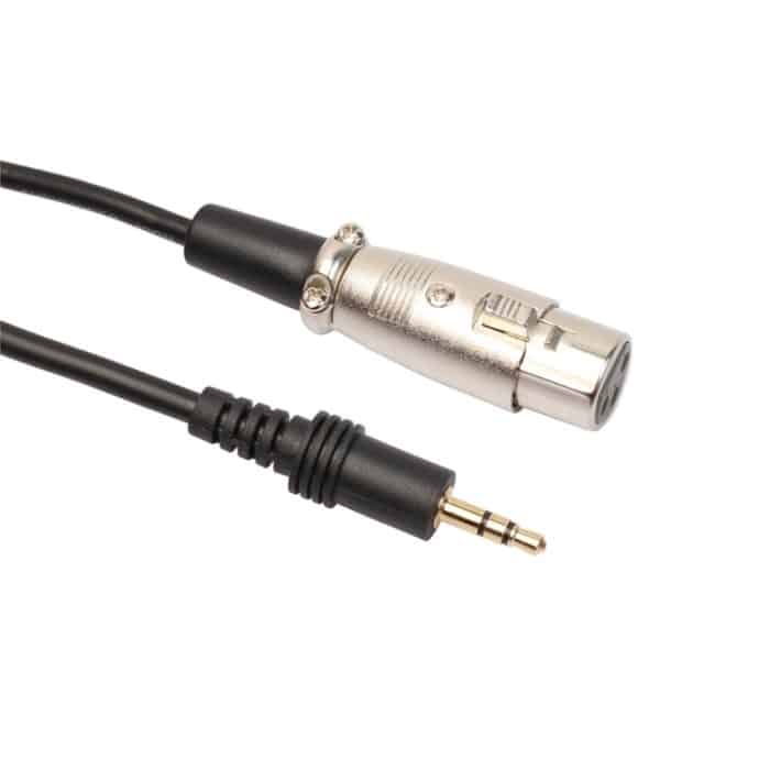3m 3,5 mm Stecker auf XLR Buchse Mikrofon Audio Kabel – Bild 4