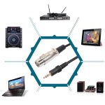 3m 3,5 mm Stecker auf XLR Buchse Mikrofon Audio Kabel – Bild 5
