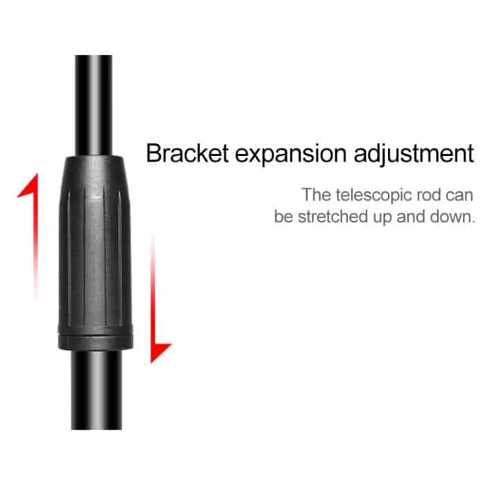 Desktop-Handy Overhead Bracket Fotografie Mikrokurs Videoaufzeichnung Live-Übertragung Stativ, Dual-Kamera-Setup – Bild 4