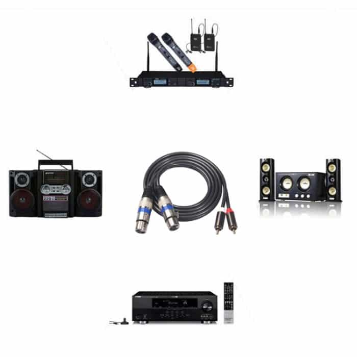 366156-15 2 Cinch-Stecker auf 2 XLR 3-polige Audio-Buchse, Länge: 1,5 m – Bild 5