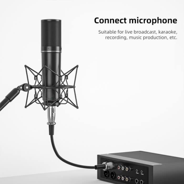 1,8 m 3-poliges XLR-Stecker-zu-XLR-Mikrofonkabel – Bild 5