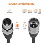 5 m 3-poliges XLR-Stecker-zu-XLR-Mikrofonkabel – Bild 4