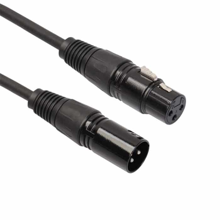 3 m 3-poliges XLR-Stecker-zu-XLR-Buchse MIC Shielded Cable Microphone Audio Cord – Bild 1