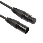 5m 3-polige XLR-Stecker auf XLR-Buchse MIC Shielded Cable Microphone Audio Cord