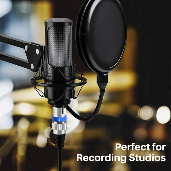 1,8 m 3-poliger XLR-Stecker auf XLR-Buchse MIC Shielded Cable Microphone Audio Cord – Bild 5